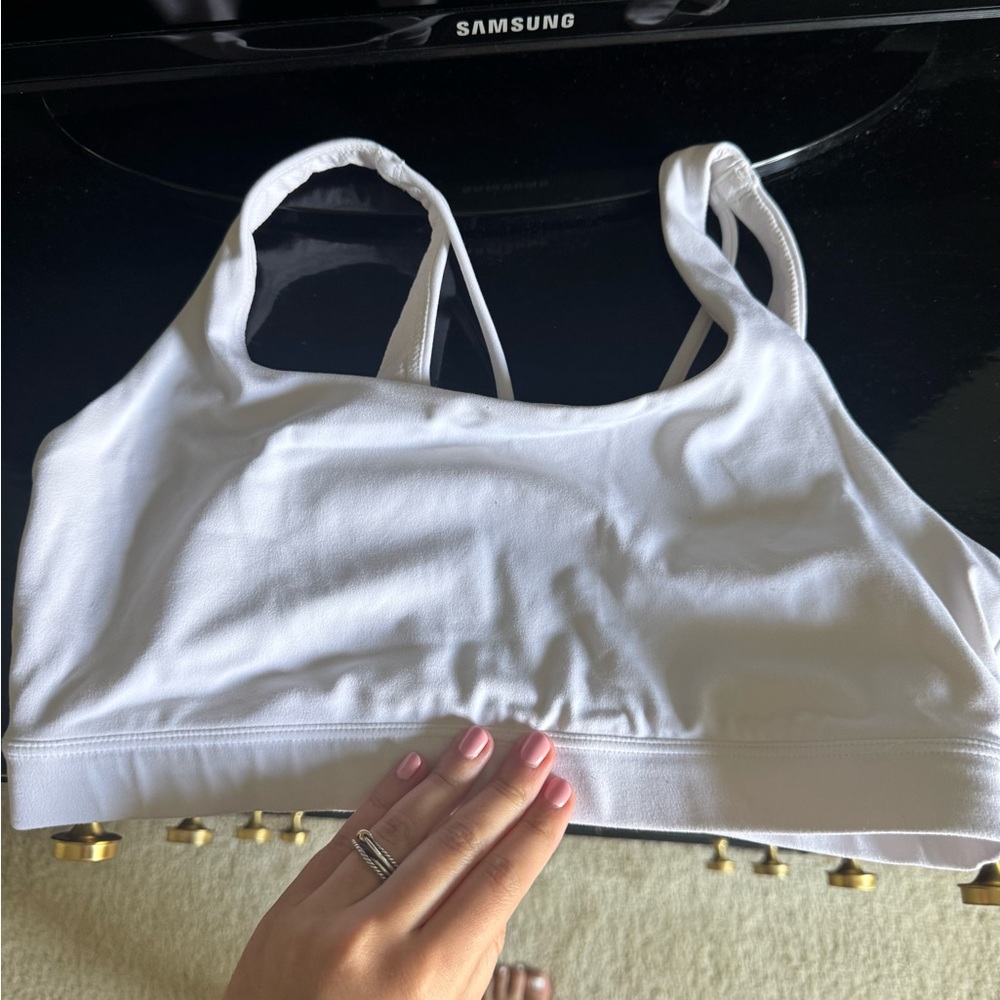 Athleta White Sports Bra